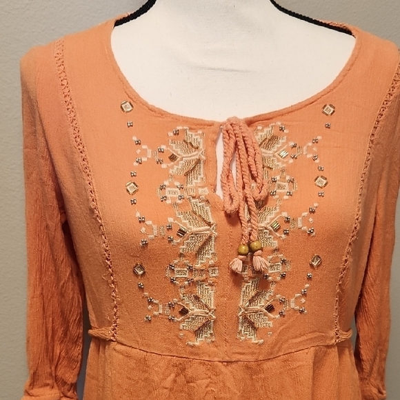 Miss Me Peach Knit Top - Picture 2 of 8